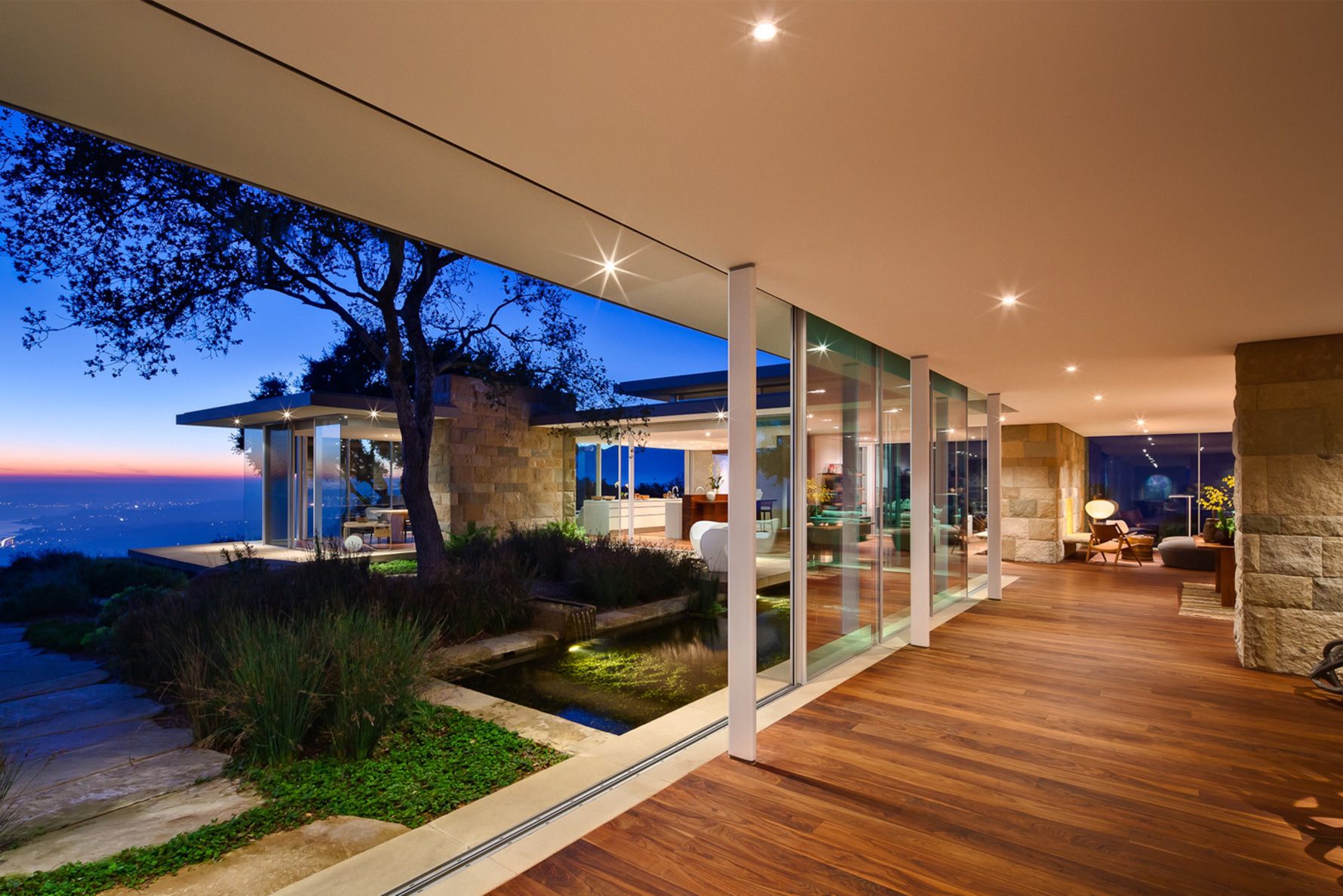 Carpinteria-Foothills-Sliding-Patio-Doors-Pond